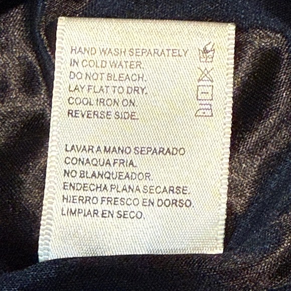 Forbidden Black Lace Sheer Mesh Overlay Dark Romantic Goth Skirt Women L - Picture 10 of 12